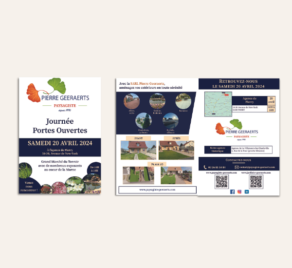 Réalisations Flyers, brochures Epernay Marne