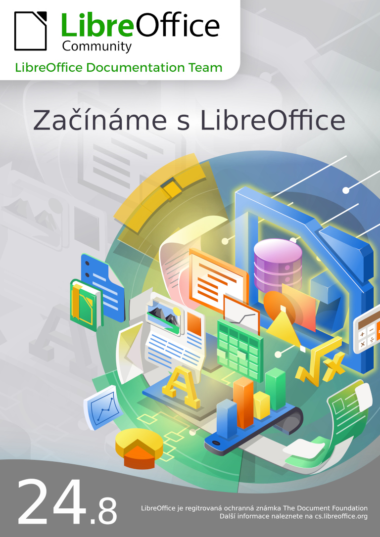 Czech LibreOffice Getting Started Guide cover