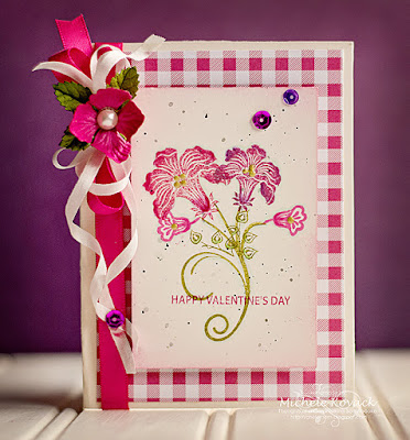 Lilies and Valentines Day #Justrite Created by Michele Kovack