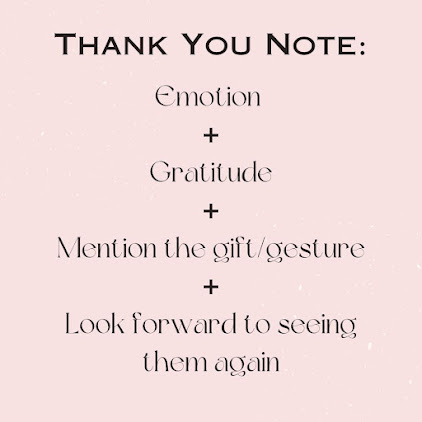 Thank You note formula how to write a thank you note, how to write a thank you card, blah to TADA, thank you cards, gratitude, photo by Claire Mercado-Obias