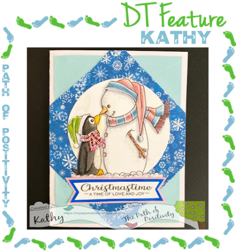 framed image of Kathy's creation