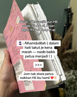 Bacaan HB Rendah Perlu Makan Apa Semasa Ibu Mengandung Hamil Bacaan HB Rendah Perlu Makan Apa Semasa Ibu Mengandung Hamil