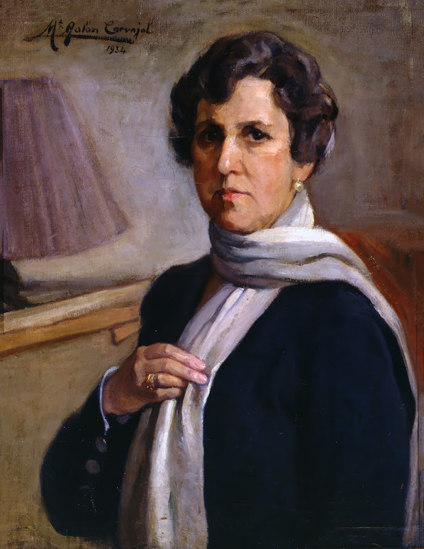 María Galán Carvajal Galería de autorretratos, María Galán Carvajall, Pintor español, Pintura española, Pintores Realistas Españoles, Galería de retratos Figurativos, Pintora María Galán Carvajal, Autorretratos