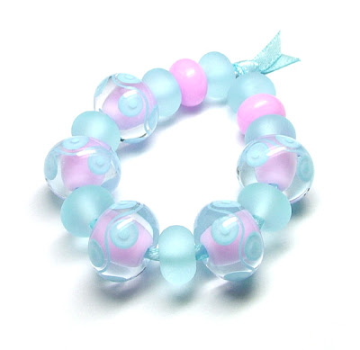 Lampwork Glass 'Sweetshop' Beads
