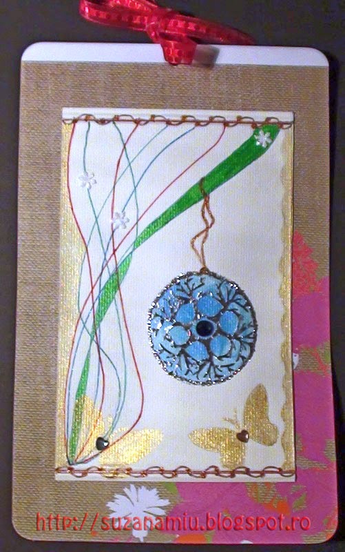 Bauble of trees ( dimensions: 15 cm x 24 cm )
