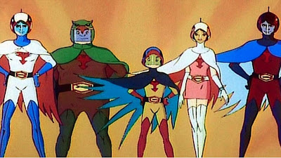 Fuerza G - Science Ninja Team Gatchaman - animes populares favoritos