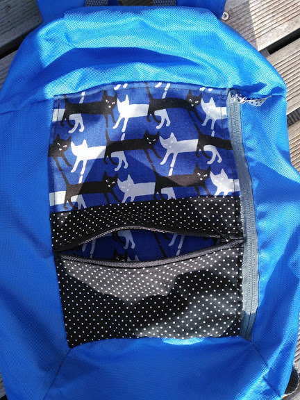 Mochila deporte mochila, back pack, sac, transformación, deporte, botella, bottle, bouteille, costura, sewing, couture