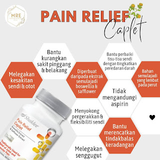 Pain Relief Caplet Shaklee Dengan Ekstrak Boswellia Kembali Pain Relief Caplet Shaklee Dengan Ekstrak Boswellia Kembali