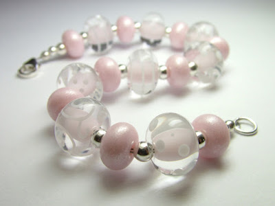 Made to order lampwork bead bracelet Made to order lampwork bead bracelet