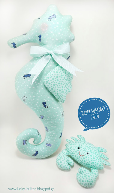 "Sea horse" Μεγάλος ιππόκαμπος για στολισμό λαμπάδας βάπτισης "Sea horse" Μεγάλος ιππόκαμπος για στολισμό λαμπάδας βάπτισης