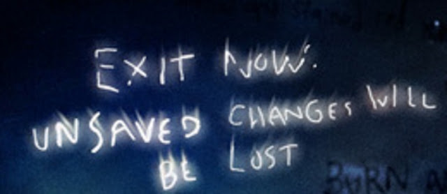 Exit Now Unsaved Changes Will Be Lost