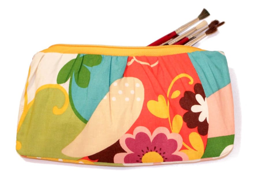 Pleated Zipper Pouch Bag Tutorial Pleated Zipper Pouch Bag Tutorial