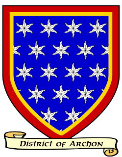Coat of Arms District of Archon Heraldry Mystara Alphatia Floating Ar