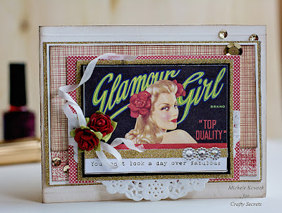 Vintage glam by Crafty Secrets Michele Kovack