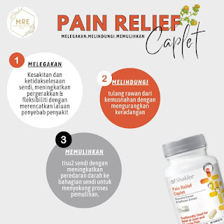 Pain Relief Caplet Shaklee Dengan Ekstrak Boswellia Kembali Pain Relief Caplet Shaklee Dengan Ekstrak Boswellia Kembali