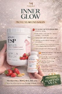 Inner Glow Set Shaklee ESP Strawberry dan SR Vitamin C Plus Inner Glow Set Shaklee ESP Strawberry dan SR Vitamin C Plus