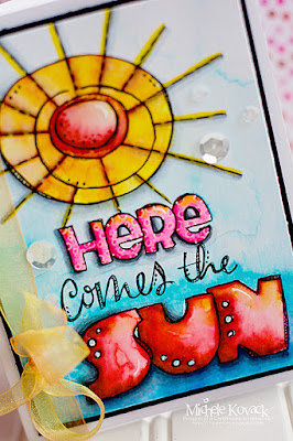 Vibrant summer card! #Suzy Plantamura #Zig Created by Michele Kovack