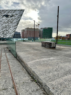 Titanic's slipway at Titanic Belfast Titanic's slipway at Titanic Belfast