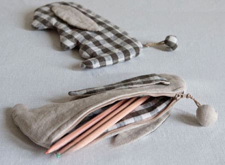 Bunny Pencil Pouch Tutorial Bunny Pencil Pouch Tutorial