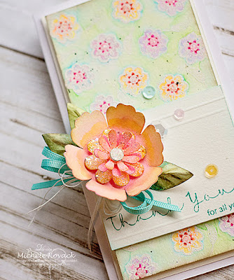 Thank You for Everything stamp set by Joy Clair By Michele Kovack