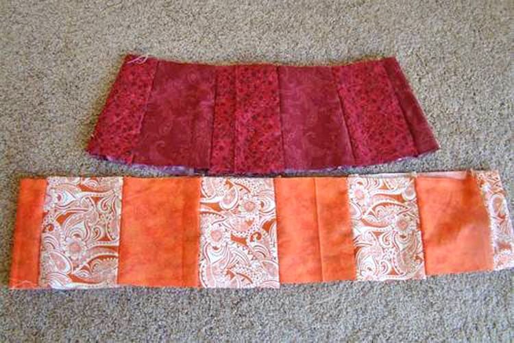 Rainbow Patchwork Skirt Tutorial Rainbow Patchwork Skirt Tutorial