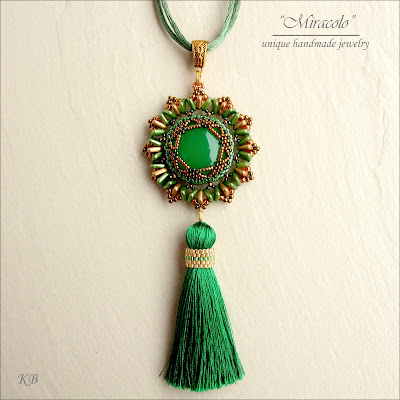 Wisiorek Ison wisiorek z chwostem , pendant with tassel