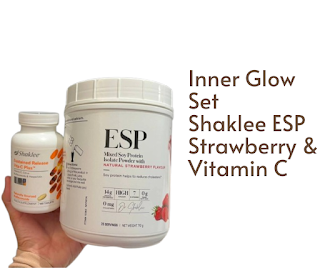 Inner Glow Set Shaklee ESP Strawberry dan SR Vitamin C Plus Inner Glow Set Shaklee ESP Strawberry dan SR Vitamin C Plus