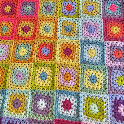 'Aria' crochet blanket in progress 'Aria' crochet blanket in progress