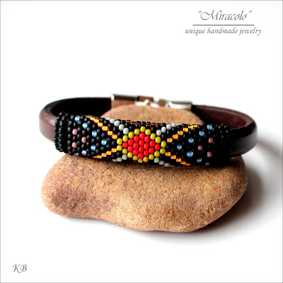 Bransoleta Laniere men's bracelet,męska bransoletka