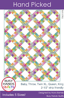 Hand Picked Quilt Pattern by Myra Barnes of Busy Hands Quilts Hand Picked Quilt Pattern by Myra Barnes of Busy Hands Quilts