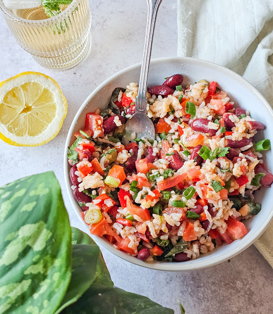 veganer Reissalat veganer Reissalat