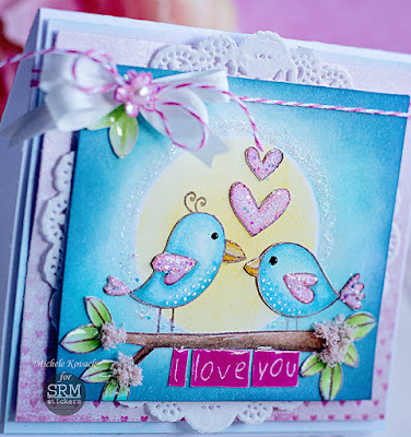 Love Birds! #Copic #SRM #Janesdoodles Created by Michele Kovack