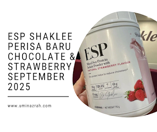 ESP Shaklee Perisa Baru Coklat Strawberry 1 September 2025 ESP Shaklee Perisa Baru Coklat Strawberry 1 September 2025