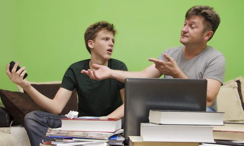 Teens and Homework Distractions