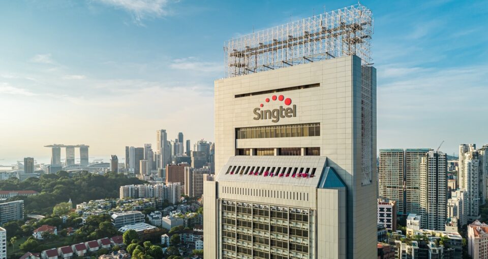 Singtel headquarters in Singapore