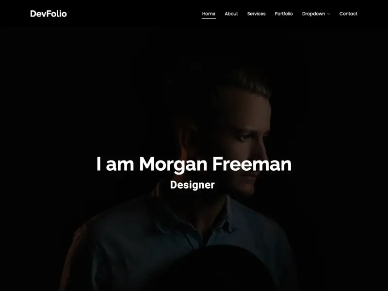 DevFolio - Bootstrap Portfolio HTML Template