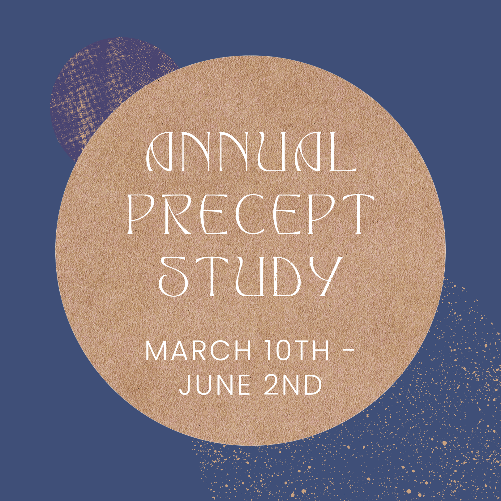 precept study