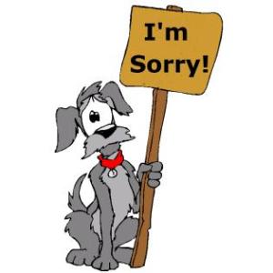 Apologize I am sorry