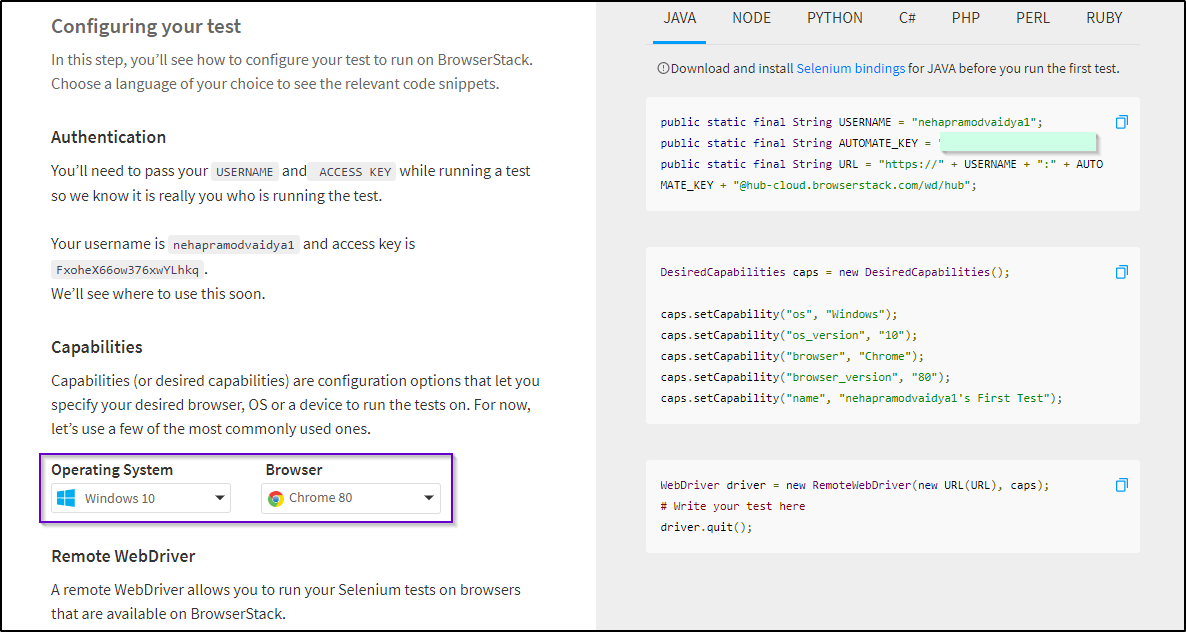 Run Selenium Script Run Selenium Script