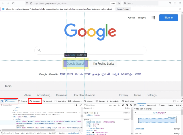 Firefox Debugging Firefox Debugging