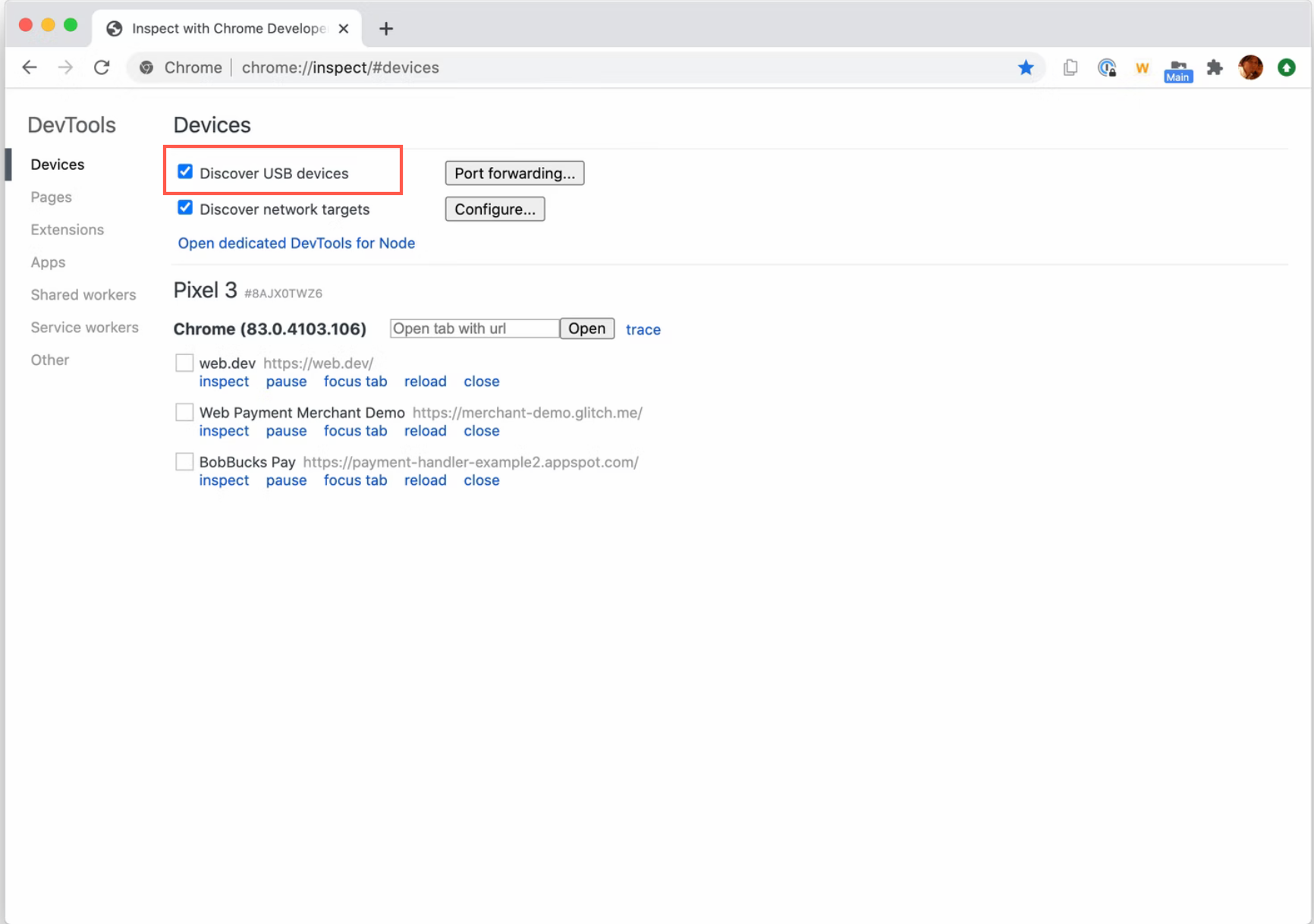 Debug Website on Mobile Chrome using Android USB Debugging Mode Debug Website on Mobile Chrome using Android USB Debugging Mode