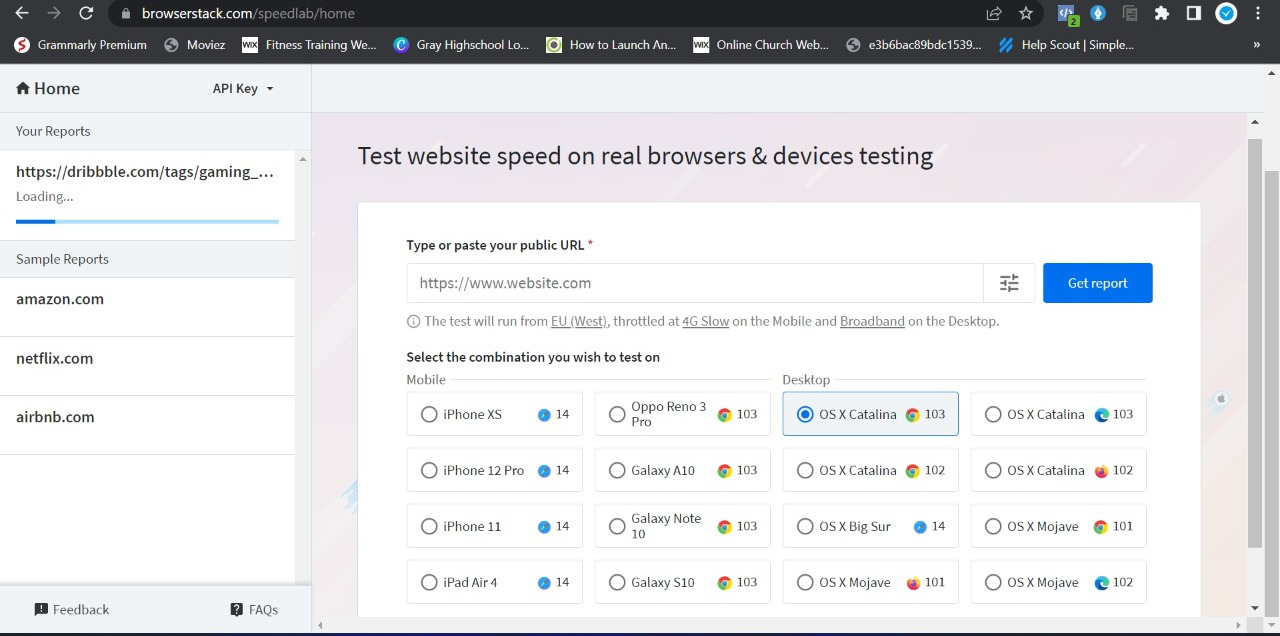 TestWebsite speed TestWebsite speed