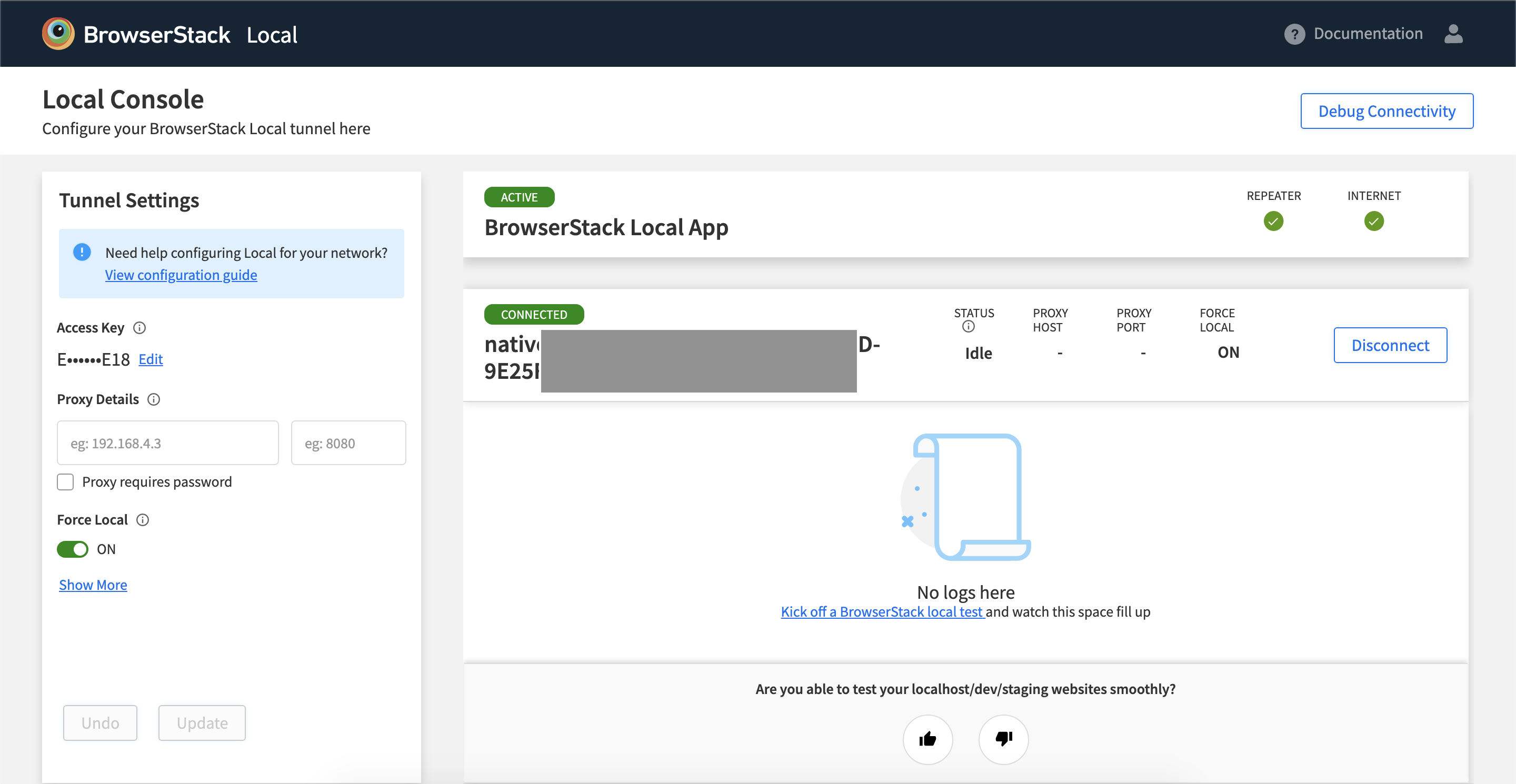BrowserStack Local BrowserStack Local