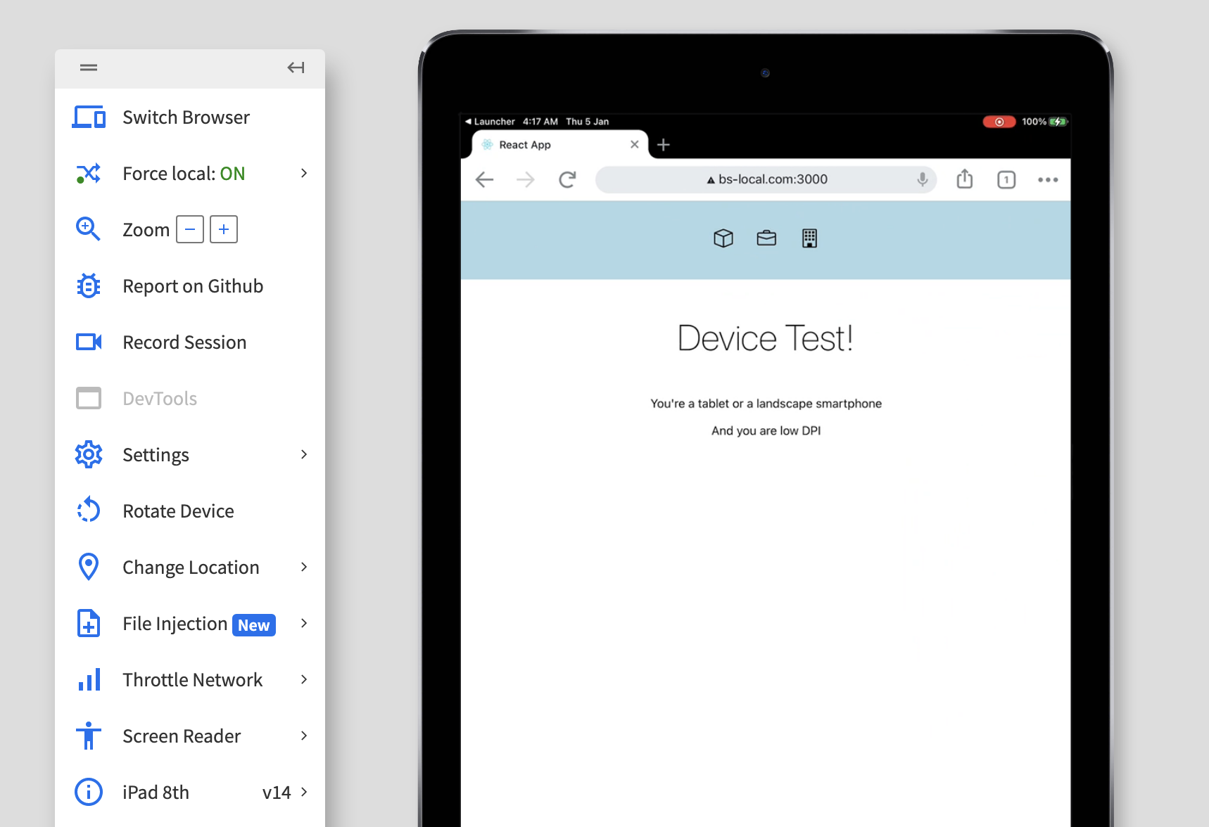 Test on Real Devices 2 Test on Real Devices 2