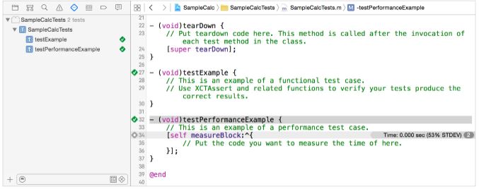 Xcode test coverage report Xcode test coverage report