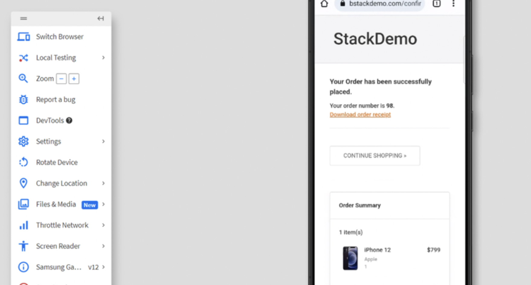 Running UI Automation Test on BrowserStack Live Running UI Automation Test on BrowserStack Live