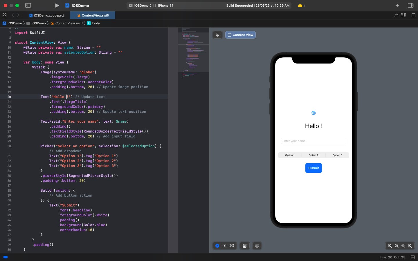 UI Testing using XCode Previews UI Testing using XCode Previews