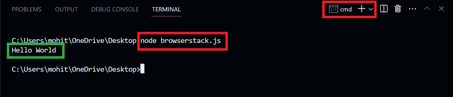 Initiating NodeJS File Initiating NodeJS File