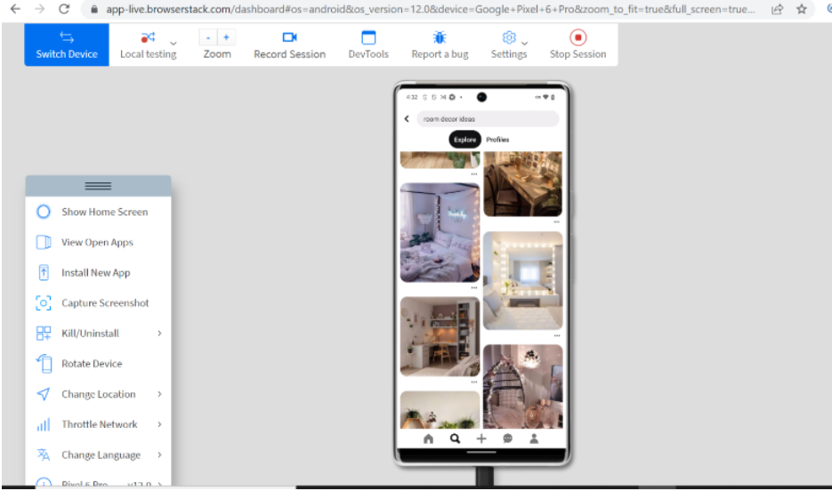 Test React Native app on real device Google pixle Test React Native app on real device Google pixle