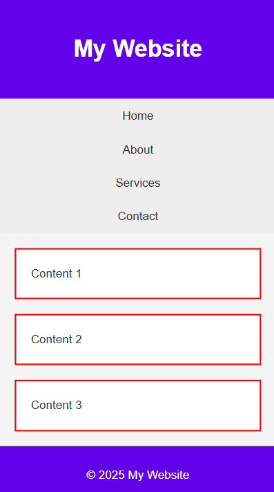 mobile view mobile view